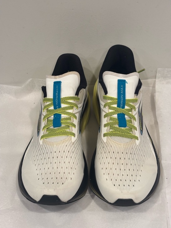 Brooks Men’s White, Yellow & Blue Hyperion Max Running Shoes main image 5